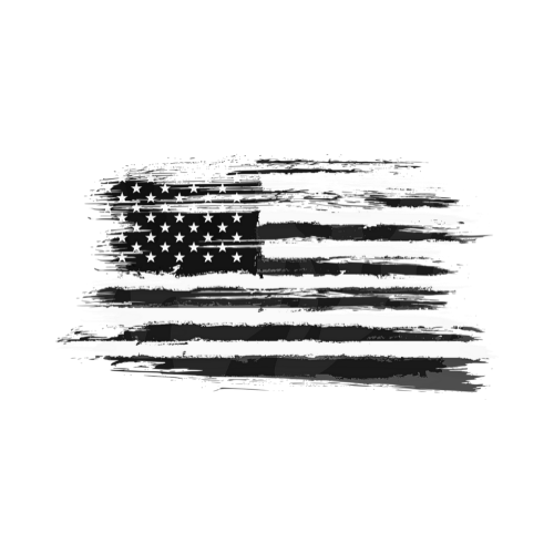 Men's "Sacrifice" Black Logo T-Shirt (50% goes to Wounded Warrior Project)