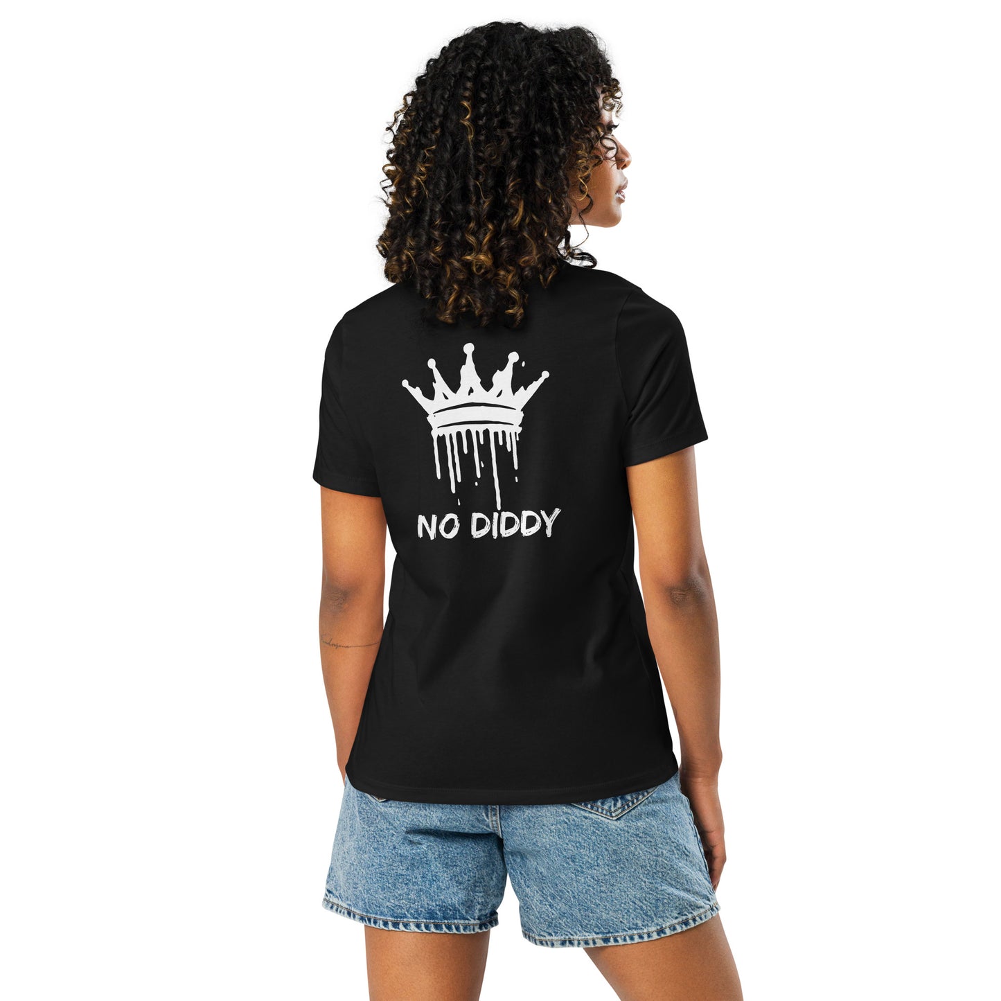 WOMEN'S NO DIDDY MELTING CROWN TEE