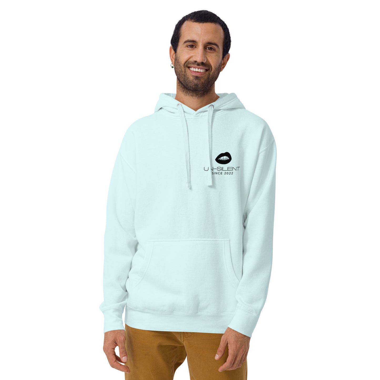Unisex Black Logo Hoodie