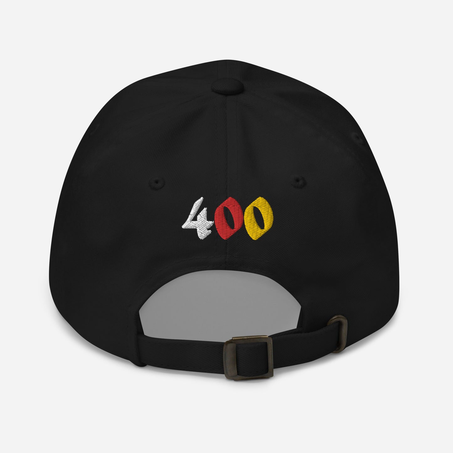 BLACK 400 x YG HIVE DAD HAT