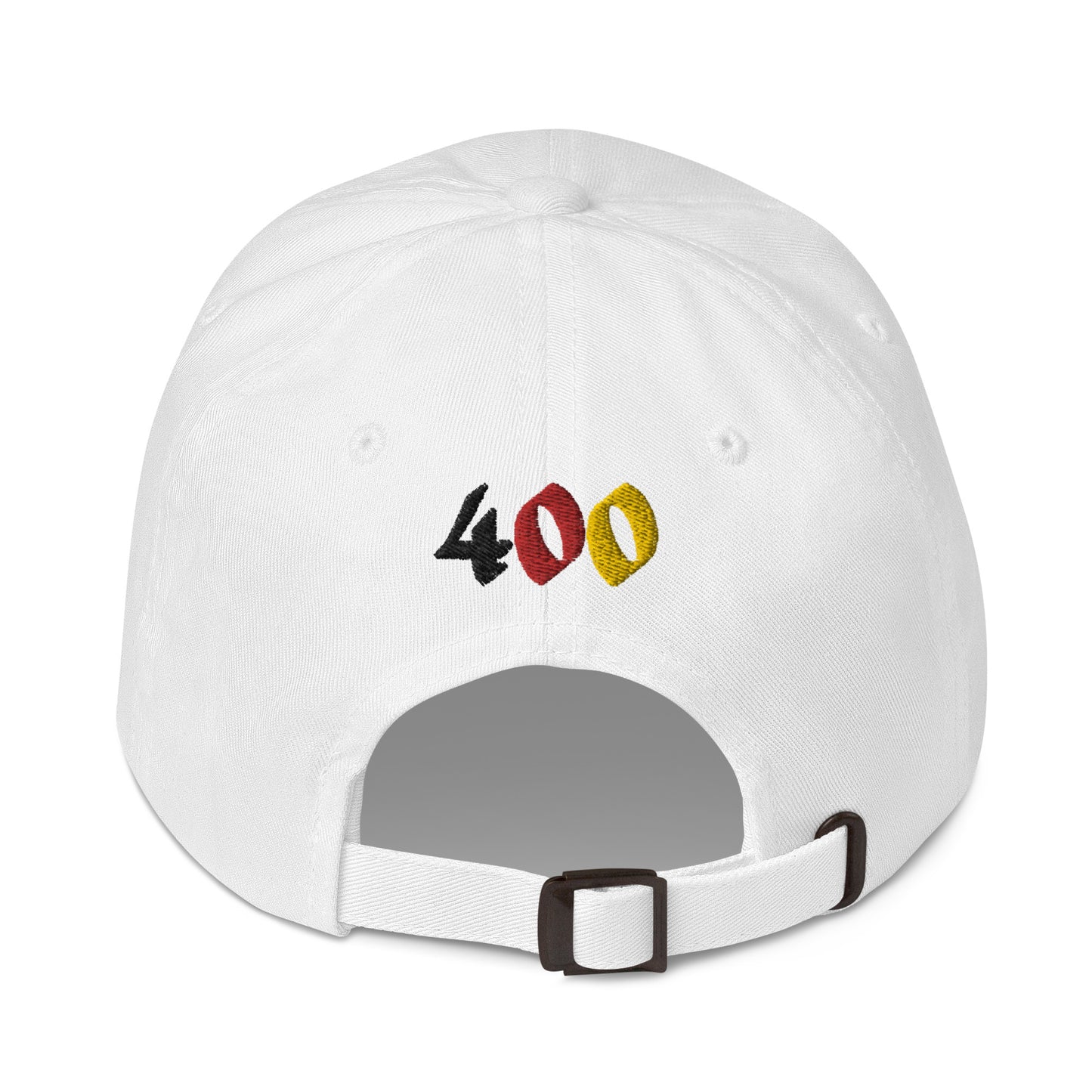 RED AND BLACK YG HIVE / 400 DAD HAT