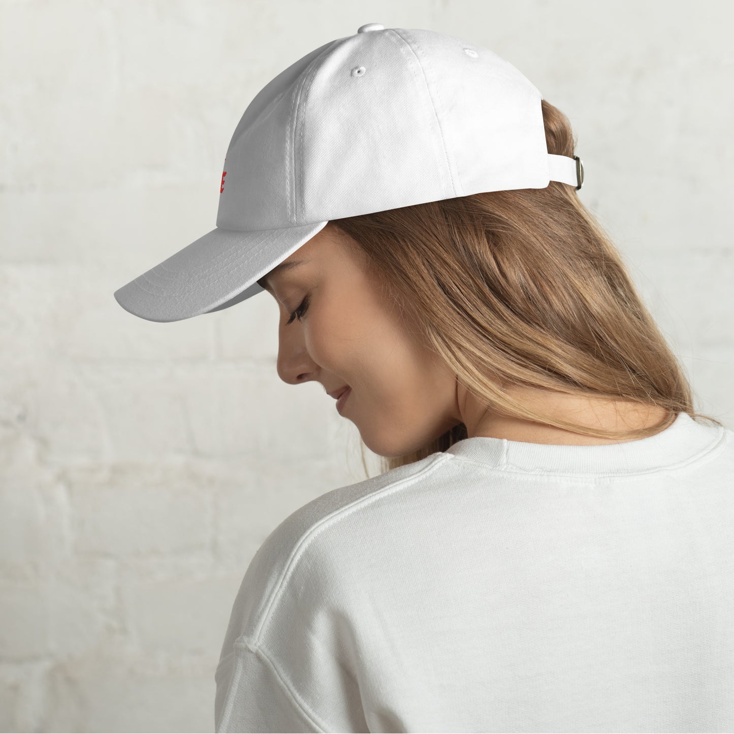 WHITE 400 X YG HIVE DAD HAT