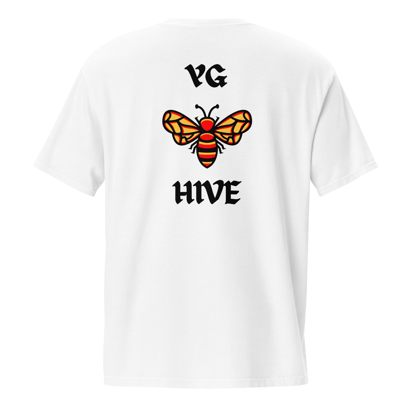 WHITE 400 x YG HIVE BUMBLE BEE POCKET TEE