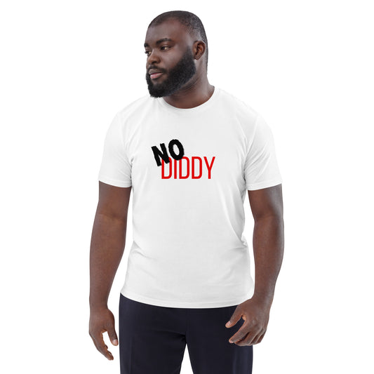 Unisex "NO DIDDY" Text T-Shirt