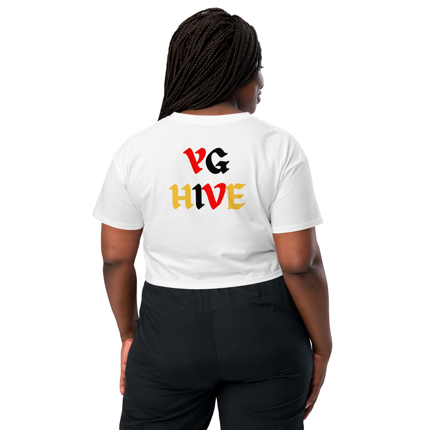 400 x YG HIVE CROP TOP