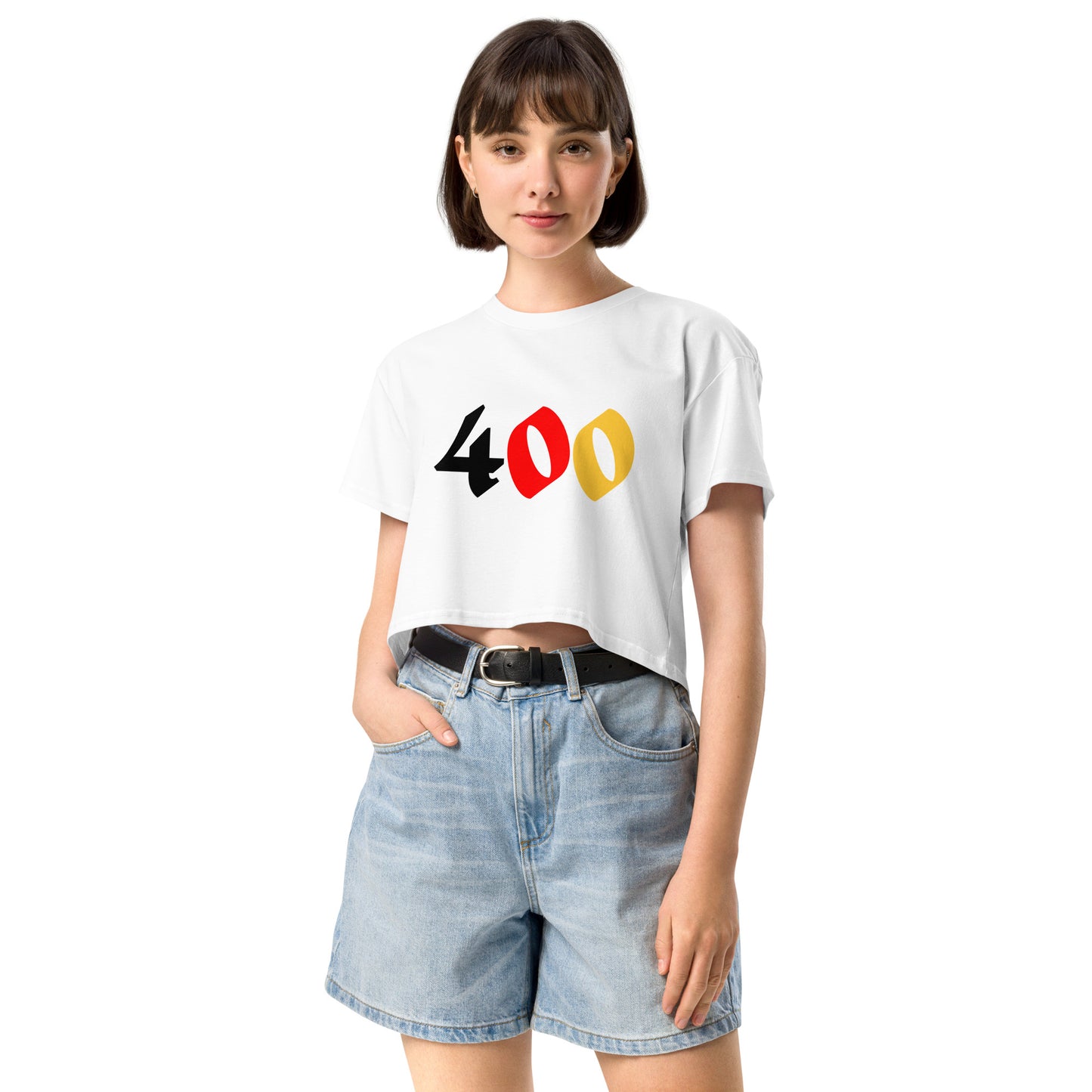 400 x YG HIVE CROP TOP