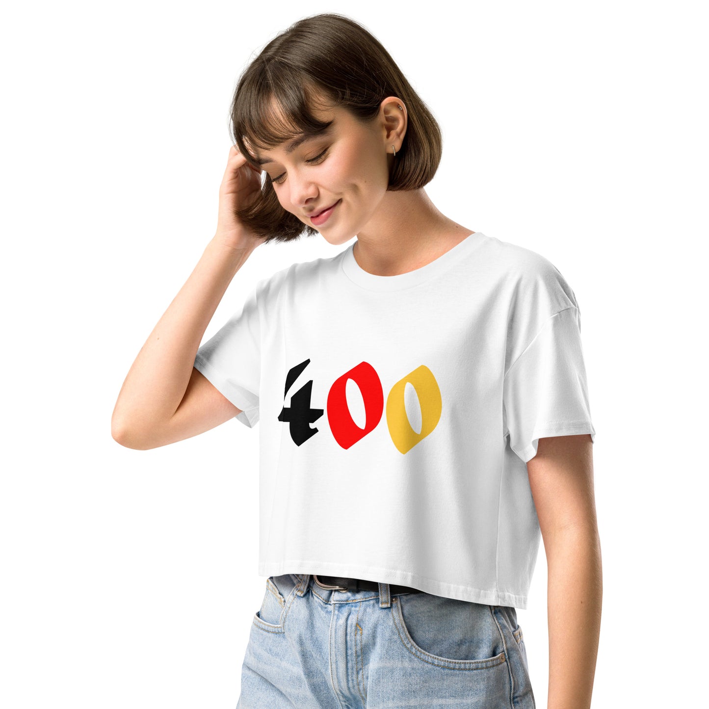 400 x YG HIVE CROP TOP