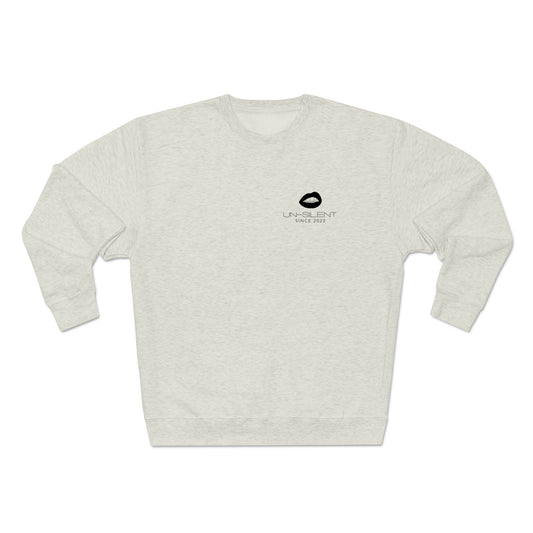 Unisex Black Logo Crewneck