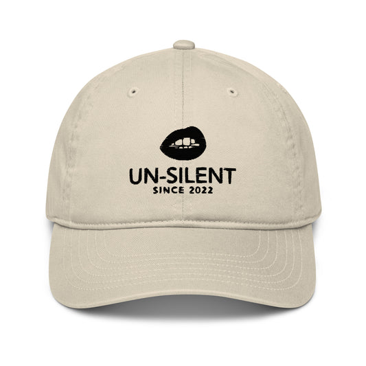 Un-Silent Black Logo Baseball Hat